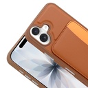 Apple iPhone 16 Uyumlu Kılıf Kartlıklı Zore X-Kart Silikon Kapak - 7