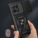 Xiaomi 15 UyumluT Kılıf Magnetik Standlı Kamera Korumalı Zore Sürgülü Vega Kapak - 3
