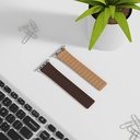 Apple Watch 7 45mm Uyumlu Zore KRD-111 Çizgili Desenli Silikon Kordon - 2
