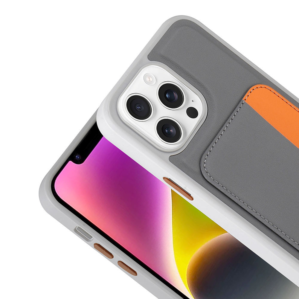 Apple iPhone 16 Uyumlu Pro Uyumlu Kılıf Kartlıklı Zore X-Kart Silikon Kapak - 6