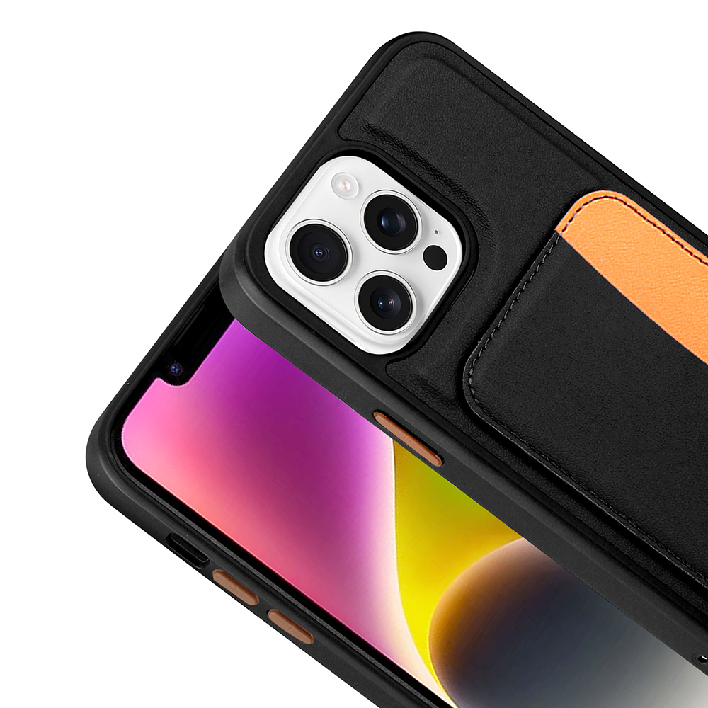 Apple iPhone 16 Uyumlu Pro Uyumlu Kılıf Kartlıklı Zore X-Kart Silikon Kapak - 10