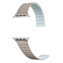 Apple Watch 7 45mm Uyumlu Zore KRD-111 Çizgili Desenli Silikon Kordon - 11
