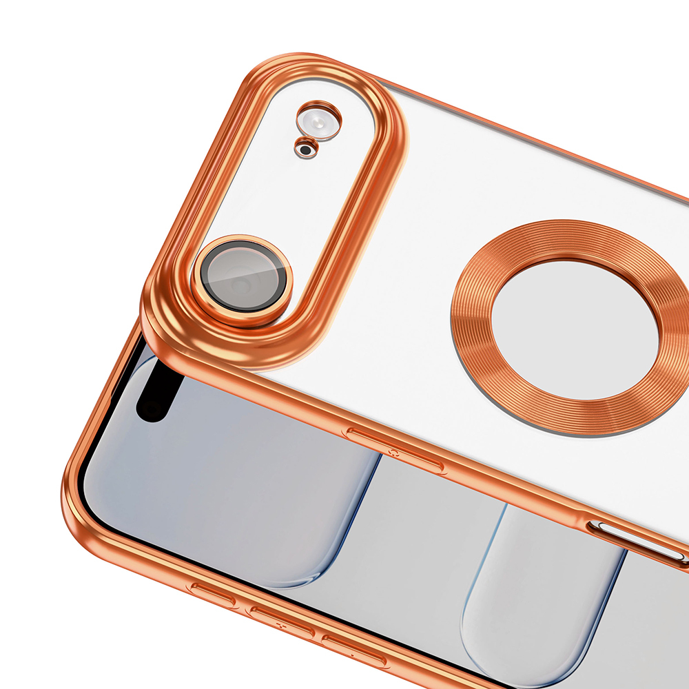 Apple iPhone 17 Uyumlu Air Uyumlu Kılıf Kamera Korumalı Logo Gösteren Zore Omega Kapak - 8