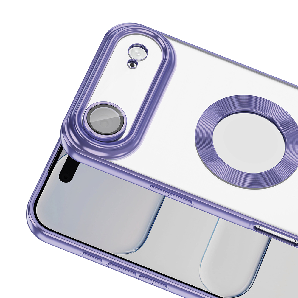 Apple iPhone 17 Uyumlu Air Uyumlu Kılıf Kamera Korumalı Logo Gösteren Zore Omega Kapak - 10