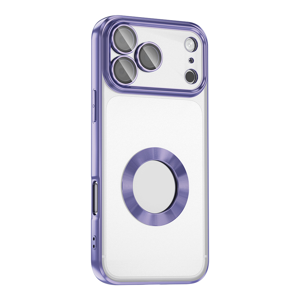 Apple iPhone 17 Uyumlu Pro Uyumlu Kılıf Kamera Korumalı Logo Gösteren Zore Omega Kapak - 3