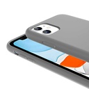 Apple iPhone 11 Uyumlu Kılıf Magsafe Şarj Özellikli Sıvı Teknolojili Silinebilir Sert Zore Kivi Kapak - 1