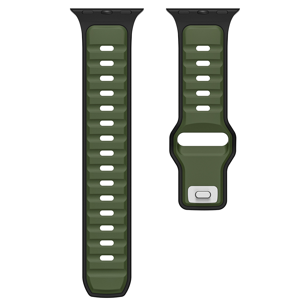 Samsung Galaxy Watch 46mm Uyumlu Zore KRD-135 22mm Silikon Kordon Strap Kayış - 9