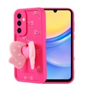Samsung Galaxy A15 Uyumlu Kılıf Kamera Korumalı Figür Tasarımlı Zore Kapya Kapak - 1