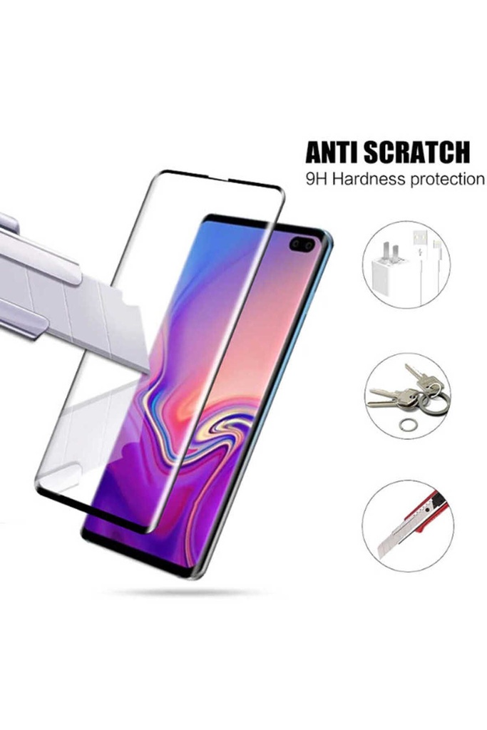 Samsung Galaxy S10 Plus Uyumlu Zore Süper Pet Ekran Koruyucu Jelatin