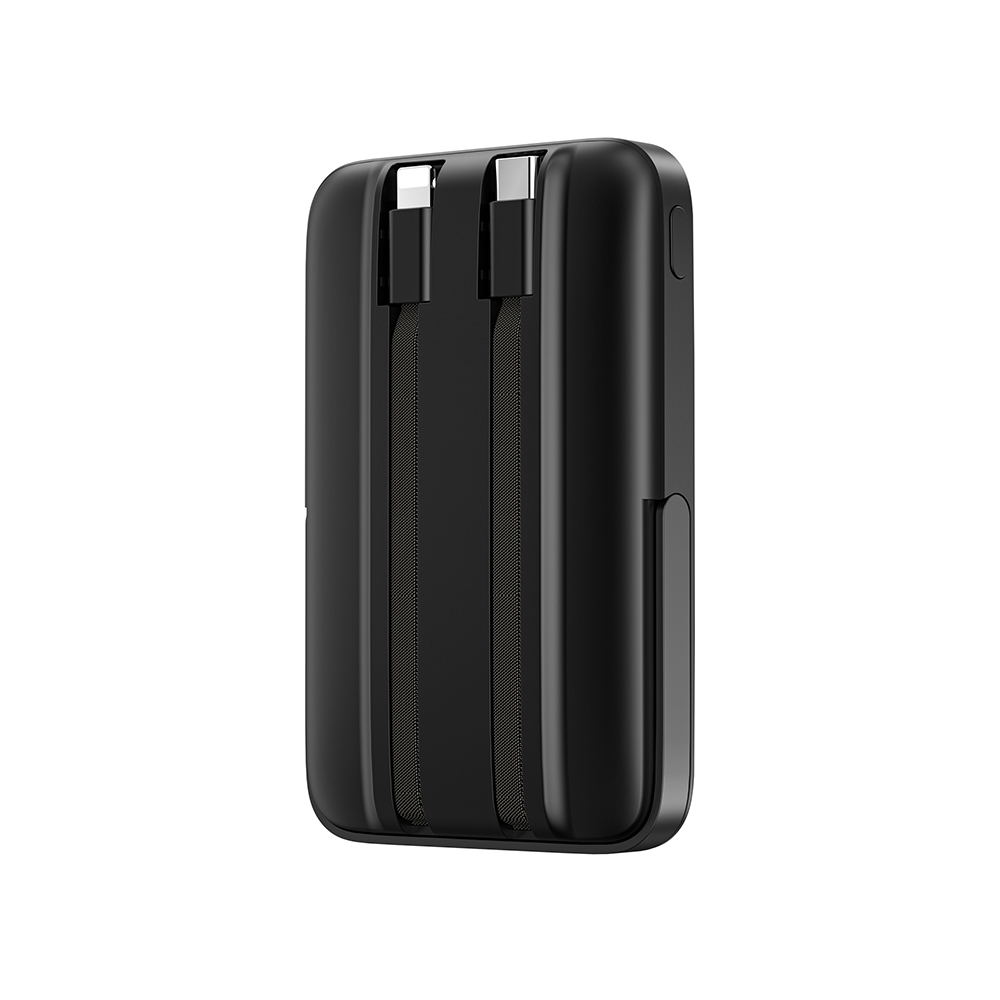 Wiwu Wi-P077 Pionner Serisi Taşınabilir Wireless Şarj ve PD 20W Hızlı Şarj Özellikli Standlı Powerbank 15W 10000mAh - 3