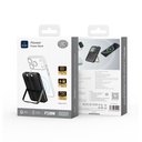 Wiwu Wi-P077 Pionner Serisi Taşınabilir Wireless Şarj ve PD 20W Hızlı Şarj Özellikli Standlı Powerbank 15W 10000mAh - 10