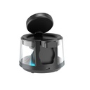 Wiwu Wi-W039 5in1 Kablosuz Şarj Standı Ambiyans Işıklı Bluetooth Speaker Hoparlör Özellikli 15W - 1
