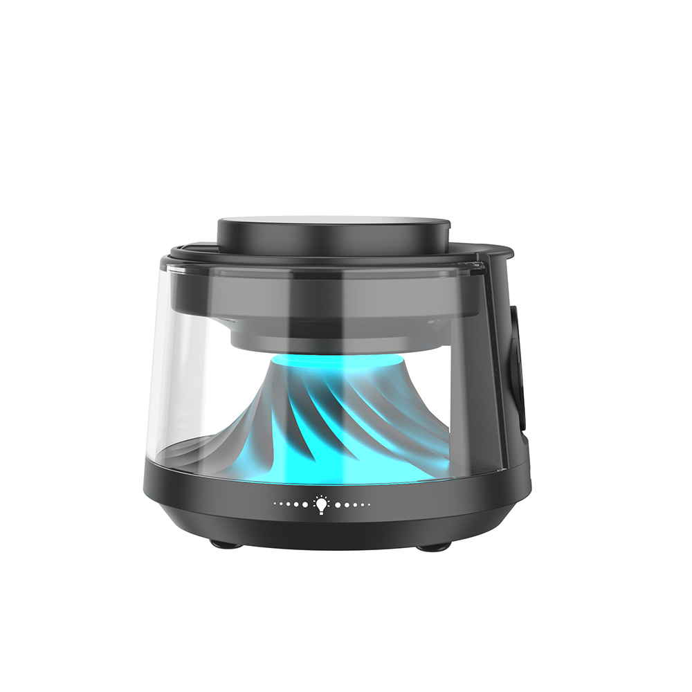Wiwu Wi-W039 5in1 Kablosuz Şarj Standı Ambiyans Işıklı Bluetooth Speaker Hoparlör Özellikli 15W - 2