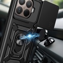 Xiaomi 15 UyumluT Pro Kılıf Magnetik Standlı Kamera Korumalı Zore Sürgülü Vega Kapak - 2