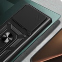 Xiaomi 15 UyumluT Pro Kılıf Magnetik Standlı Kamera Korumalı Zore Sürgülü Vega Kapak - 3