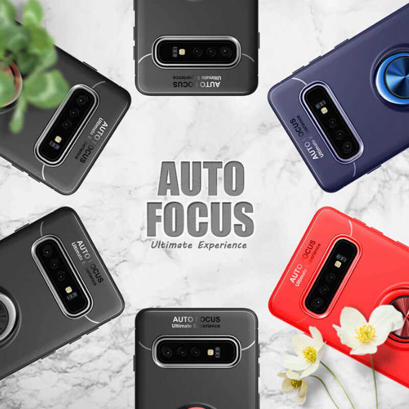 Samsung Galaxy S10 Uyumlu Kılıf Zore Ravel Silikon Kapak - 4