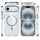 Apple iPhone 17 Uyumlu Air Uyumlu Kılıf M-safe Şarj Özellikli Airbagli Kamera Standlı Zore Azor Kapak - 1