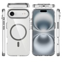 Apple iPhone 17 Uyumlu Air Uyumlu Kılıf M-safe Şarj Özellikli Airbagli Kamera Standlı Zore Azor Kapak - 4
