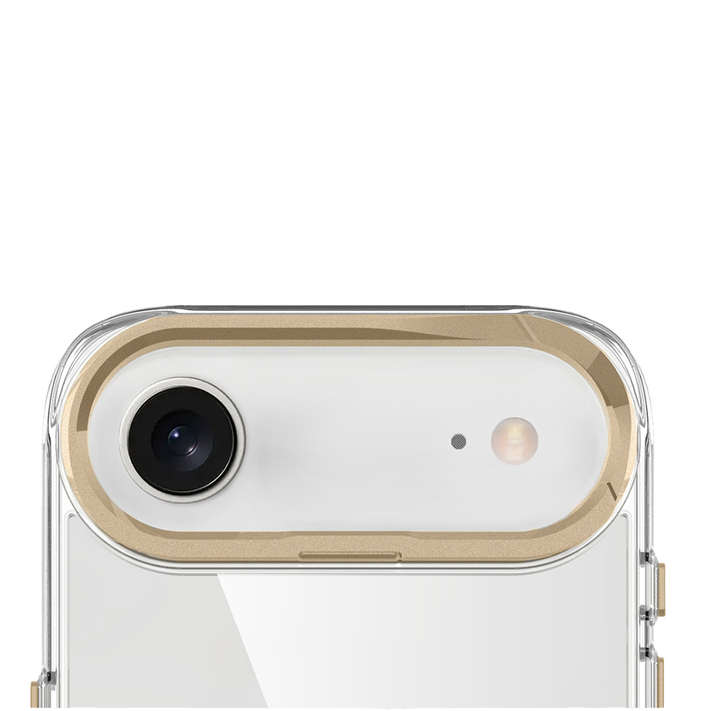 Apple iPhone 17 Uyumlu Air Uyumlu Kılıf M-safe Şarj Özellikli Airbagli Kamera Standlı Zore Azor Kapak - 7