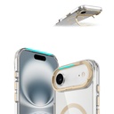 Apple iPhone 17 Uyumlu Air Uyumlu Kılıf M-safe Şarj Özellikli Airbagli Kamera Standlı Zore Azor Kapak - 10