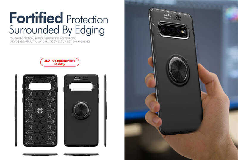 Samsung Galaxy S10 Uyumlu Kılıf Zore Ravel Silikon Kapak - 7