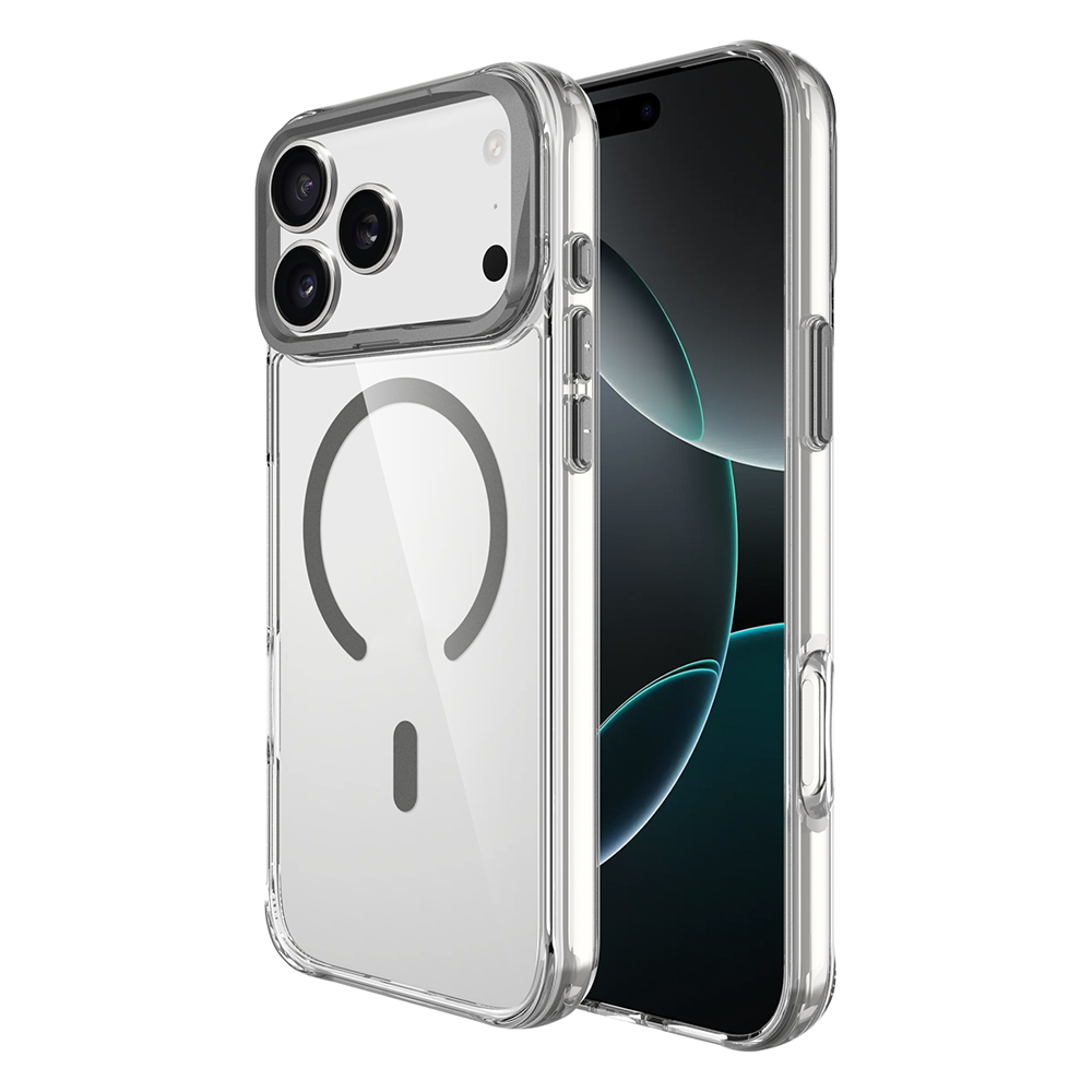 Apple iPhone 17 Uyumlu Pro Uyumlu Max Uyumlu Kılıf M-safe Şarj Özellikli Airbagli Kamera Standlı Zore Azor Kapak - 5
