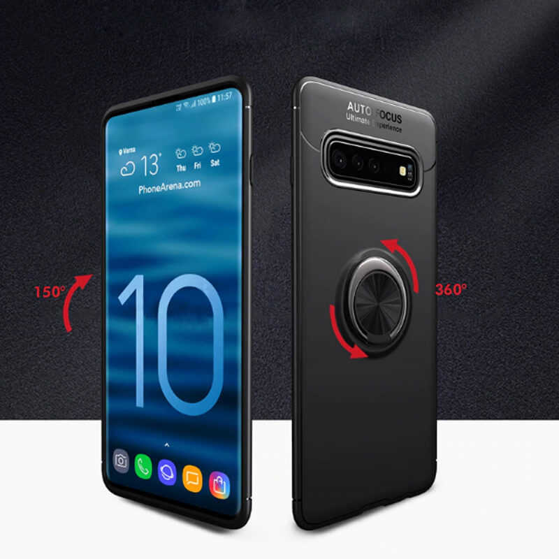 Samsung Galaxy S10 Uyumlu Kılıf Zore Ravel Silikon Kapak - 9