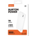 Recci RPB-N16C Ultra İnce Hızlı Şarj Özellikli Led Işık Göstergeli Powerbank 10000mAh - 12