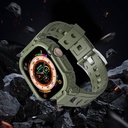 Apple Watch Ultra 49mm Uyumlu Wiwu Wi-WB014 Armor Serisi 2in1 Sert PC Kasa Koruyuculu Silikon Kordon - 12
