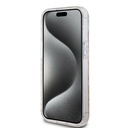 Apple iPhone 15 Uyumlu Kılıf Hello Kitty Orjinal Lisanslı Renk Geçişli Elektroplating Kaplama Kitty Head Desenli Kapak - 4