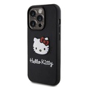 Apple iPhone 15 Uyumlu Pro Uyumlu Kılıf Hello Kitty Orjinal Lisanslı Yazı ve İkonik Logolu 3D Rubber Kitty Head Kapak - 8