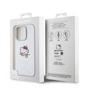 Apple iPhone 15 Uyumlu Pro Uyumlu Kılıf Hello Kitty Orjinal Lisanslı M-safe Şarj Özellikli Baskı Logolu Uyuyan Kitty Deri Kapak - 14