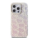 Apple iPhone 15 Uyumlu Pro Uyumlu Kılıf Hello Kitty Orjinal Lisanslı Renk Geçişli Elektroplating Kaplama Kitty Head Desenli Kapak - 2