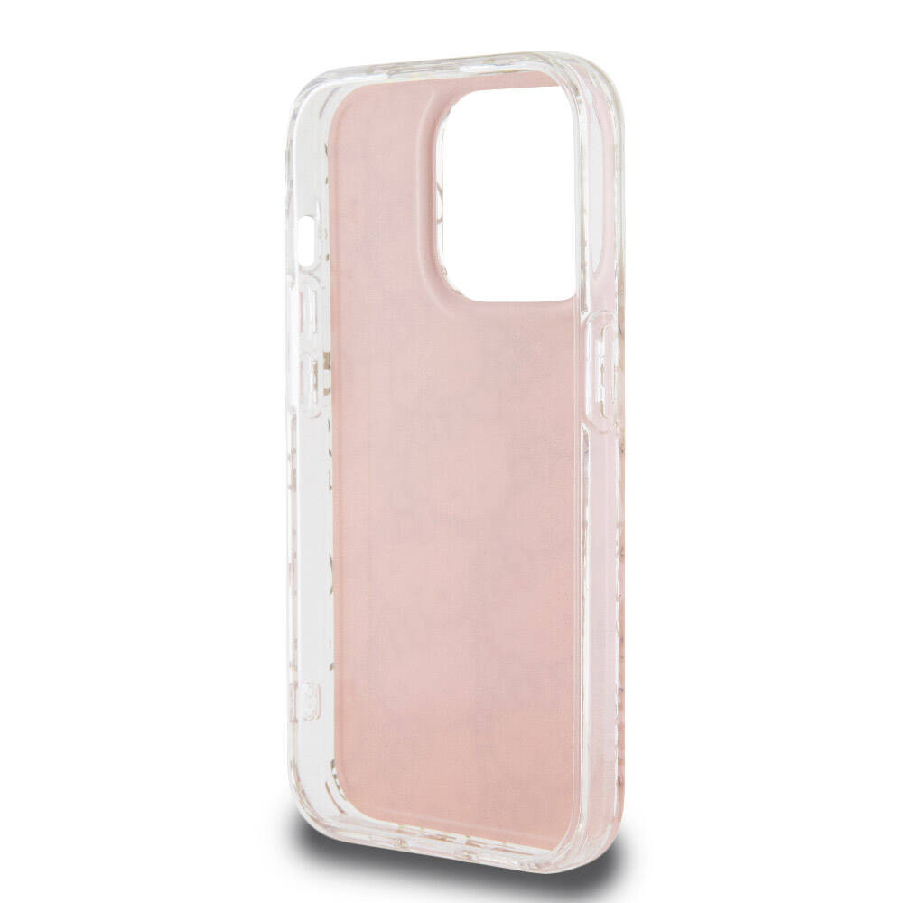 Apple iPhone 15 Uyumlu Pro Uyumlu Kılıf Hello Kitty Orjinal Lisanslı Renk Geçişli Elektroplating Kaplama Kitty Head Desenli Kapak - 6