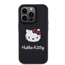 Apple iPhone 15 Uyumlu Pro Uyumlu Max Uyumlu Kılıf Hello Kitty Orjinal Lisanslı Yazı ve İkonik Logolu 3D Rubber Kitty Head Kapak - 2