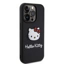 Apple iPhone 15 Uyumlu Pro Uyumlu Max Uyumlu Kılıf Hello Kitty Orjinal Lisanslı Yazı ve İkonik Logolu 3D Rubber Kitty Head Kapak - 3