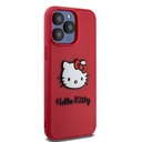 Apple iPhone 15 Uyumlu Pro Uyumlu Max Uyumlu Kılıf Hello Kitty Orjinal Lisanslı Yazı ve İkonik Logolu 3D Rubber Kitty Head Kapak - 10