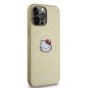 Apple iPhone 15 Uyumlu Pro Uyumlu Max Uyumlu Kılıf Hello Kitty Orjinal Lisanslı M-safe Şarj Özellikli Kitty Head Deri Kapak - 9
