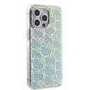 Apple iPhone 15 Uyumlu Pro Uyumlu Max Uyumlu Kılıf Hello Kitty Orjinal Lisanslı Renk Geçişli Elektroplating Kaplama Kitty Head Desenli Kapak - 3