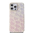 Apple iPhone 15 Uyumlu Pro Uyumlu Max Uyumlu Kılıf Hello Kitty Orjinal Lisanslı Renk Geçişli Elektroplating Kaplama Kitty Head Desenli Kapak - 9