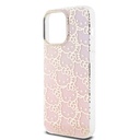 Apple iPhone 15 Uyumlu Pro Uyumlu Max Uyumlu Kılıf Hello Kitty Orjinal Lisanslı Renk Geçişli Elektroplating Kaplama Kitty Head Desenli Kapak - 12