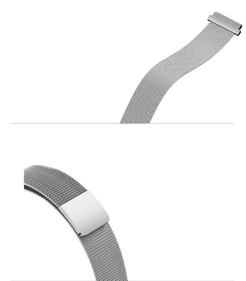 Xiaomi Mi Band 7 Uyumlu Zore KRD-01 Metal Kordon - 6