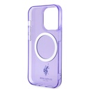 Apple iPhone 14 Uyumlu Pro Uyumlu Max Uyumlu Kılıf U.S. POLO ASSN. M-safe Şarj Özellikli Transparan Tasarım Kapak - 5