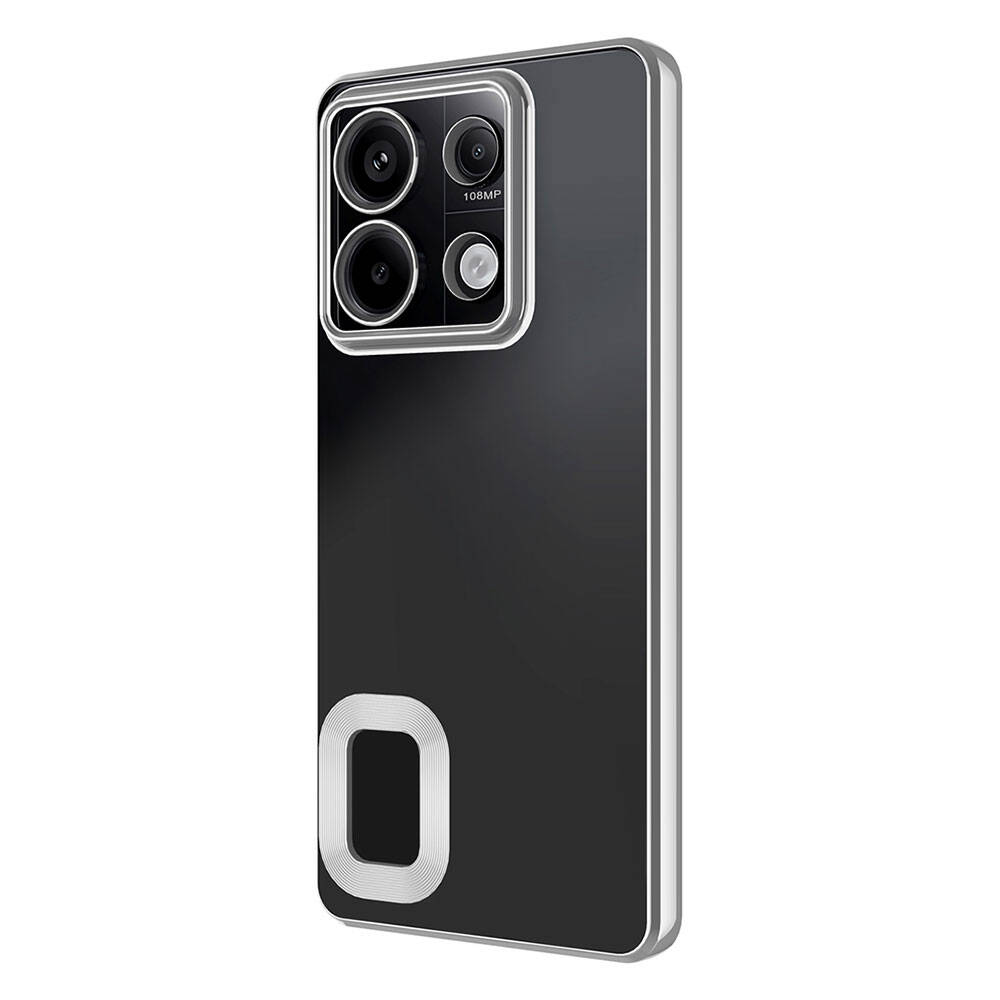 Xiaomi Redmi Note 13 4G Kılıf Kamera Korumalı Logo Gösteren Zore Omega Kapak - 7