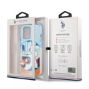 Apple iPhone 14 Uyumlu Pro Uyumlu Max Uyumlu Case U.S. Polo Assn. Color Leaf Printed Design Cover - 6