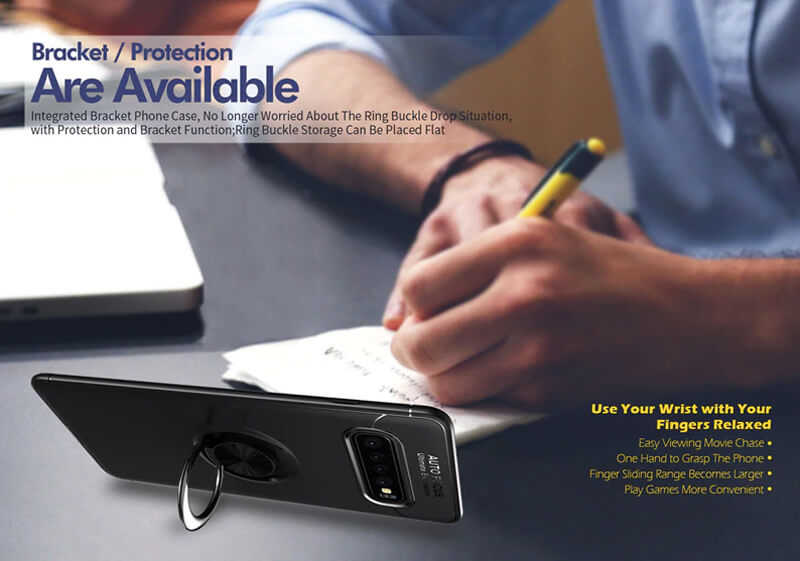 Samsung Galaxy S10 Plus Uyumlu Kılıf Zore Ravel Silikon Kapak - 8