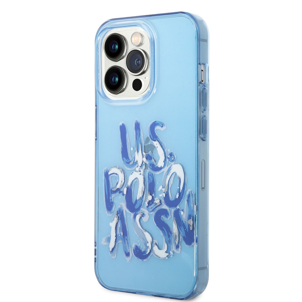 Apple iPhone 14 Uyumlu Pro Uyumlu Max Uyumlu Kılıf U.S. POLO ASSN. Renkli Grafiti Baskılı Dizayn Kapak - 6