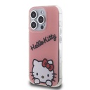 Apple iPhone 15 Uyumlu Pro Uyumlu Kılıf Hello Kitty Orjinal Lisanslı Askılı Yazı ve İkonik Logolu Daydreaming Kapak - 2