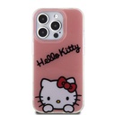 Apple iPhone 15 Uyumlu Pro Uyumlu Kılıf Hello Kitty Orjinal Lisanslı Askılı Yazı ve İkonik Logolu Daydreaming Kapak - 3