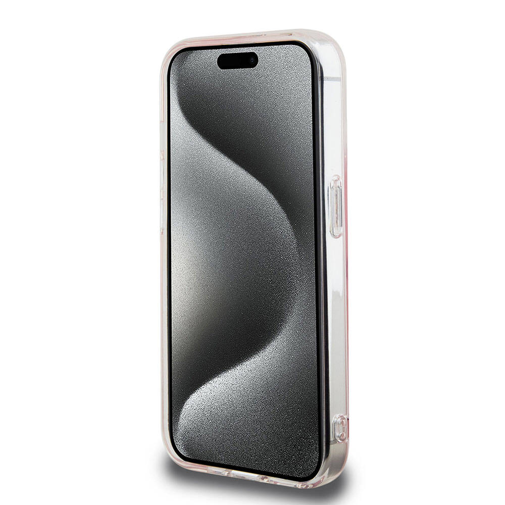 Apple iPhone 15 Uyumlu Pro Uyumlu Kılıf Hello Kitty Orjinal Lisanslı Askılı Yazı ve İkonik Logolu Daydreaming Kapak - 5